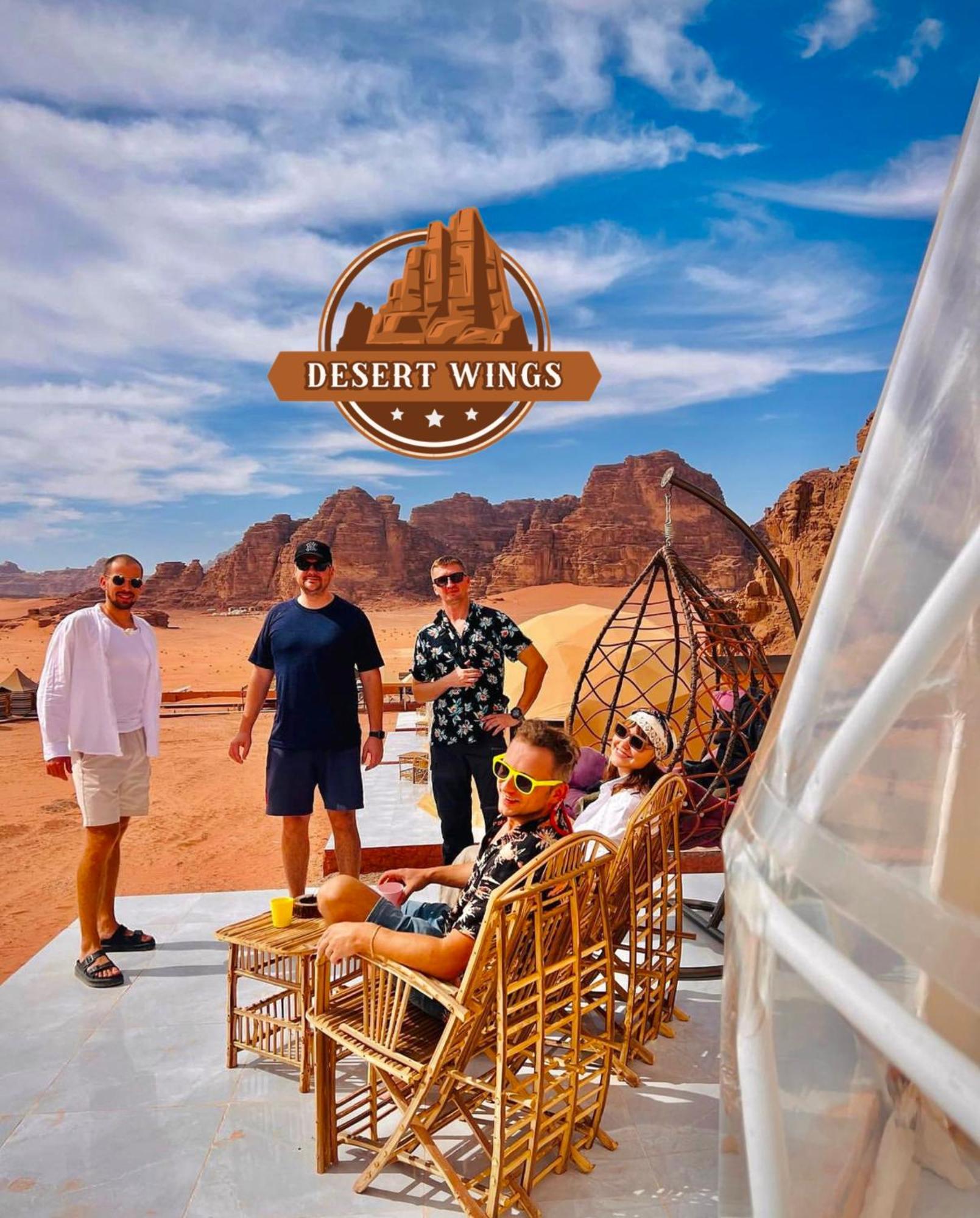 Rum Wings Bubble Luxury Camp ワディ ・ラム エクステリア 写真